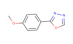 2-(4-methoxyphenyl)-1,3,4-oxadiazole
