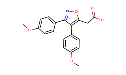 [3,4-bis-(4-methoxyphenyl)isoxazol-5-yl]-acetic acid