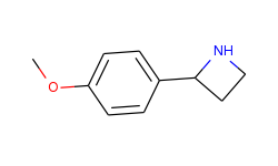 2-(4-methoxyphenyl)azetidine