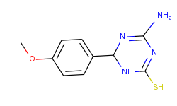 4-amino-6-(4-methoxyphenyl)-1,6-dihydro-1,3,5-triazine-2-thiol