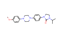 2-imidazolidinone,1-[4-[4-(4-methoxyphenyl)-1-piperazinyl]phenyl]-3-(1-methylethyl)-