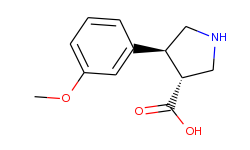 trans-4-(3-methoxyphenyl)pyrrolidine-3-carboxylic acid
