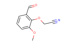 2-(2-formyl-6-methoxyphenoxy)acetonitrile