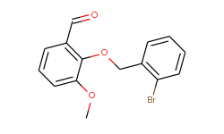 2-[(2-bromobenzyl)oxy]-3-methoxybenzaldehyde