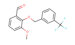 3-methoxy-2-{[3-(trifluoromethyl)benzyl]-oxy}benzaldehyde
