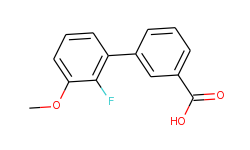 2-fluoro-3-methoxybiphenyl-3-carboxylic acid
