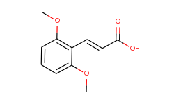 (e)-3-(2,6-dimethoxyphenyl)acrylic acid