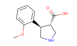 trans-4-(2-methoxyphenyl)pyrrolidine-3-carboxylic acid