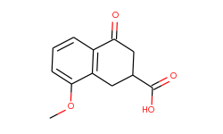 8-methoxy-4-oxo-1,2,3,4-tetrahydro-naphthalene-2-carboxylic acid