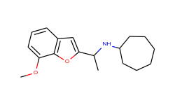 n-[1-(7-methoxy-1-benzofuran-2-yl)ethyl]-cycloheptanamine