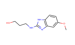 3-(5-methoxy-1h-benzoimidazol-2-ylamino)-propan-1-ol