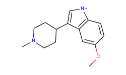 5-methoxy-3-(1-methyl-4-piperidinyl)indole