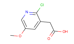2-chloro-5-methoxypyridine-3-acetic acid