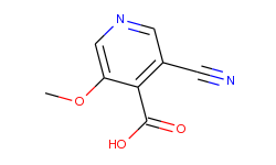 3-cyano-5-methoxyisonicotinic acid