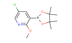 5-chloro-2-methoxy-3-(4,4,5,5-tetramethyl-1,3,2-dioxaborolan-2-yl)pyridine