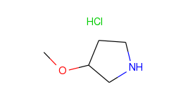 Pyrrolidine, 3-methoxy-, hydrochloride