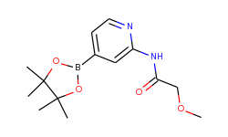 2-methoxy-n-[4-(4,4,5,5-tetramethyl-[1,3,2]dioxaborolan-2-yl)-pyridin-2-yl]acetamide