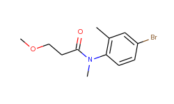 n-(4-bromo-2-methylphenyl)-3-methoxy-n-methylpropanamide