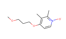 pyridine,4-(3-methoxypropoxy)-2,3-dimethyl-,1-oxide