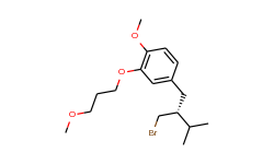 (2r)-2-[4-methoxy-3-(3-methoxypropoxy)benzyl]-3-methylbutyl bromide