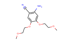 2-Amino-4,5-bis(2-methoxyethoxy)benzonitrile