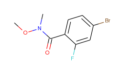 4-Bromo-2-fluoro-N-methoxy-N-methylbenzamide
