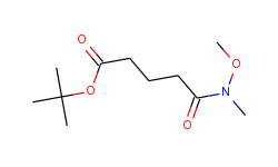 tert-butyl 5-(methoxy(methyl)amino)-5-oxopentanoate