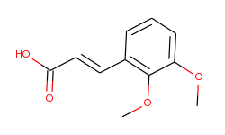 2-Propenoic acid, 3-(2,3-dimethoxyphenyl)-, (2E)-