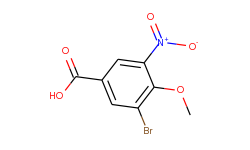 3-Bromo-4-methoxy-5-nitrobenzoic acid