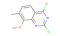 2,4-dichloro-8-methoxy-7-methylquinazoline