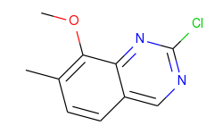 2-chloro-8-methoxy-7-methylquinazoline