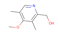 2-Pyridinemethanol, 4-methoxy-3,5-dimethyl-