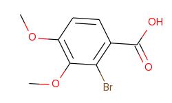 Benzoic acid, 2-bromo-3,4-dimethoxy-