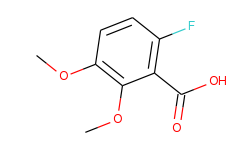 Benzoic acid, 6-fluoro-2,3-dimethoxy-