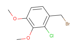 Benzene, 1-(bromomethyl)-2-chloro-3,4-dimethoxy-