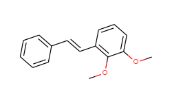 Benzene, 1,2-dimethoxy-3-(2-phenylethenyl)-