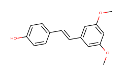 Phenol, 4-[(1E)-2-(3,5-dimethoxyphenyl)ethenyl]-