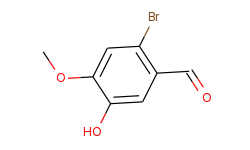 Benzaldehyde, 2-bromo-5-hydroxy-4-methoxy-