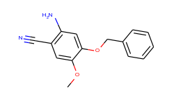 2-Amino-4-(benzyloxy)-5-methoxybenzonitrile