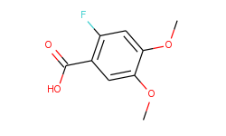 Benzoic acid, 2-fluoro-4,5-dimethoxy-