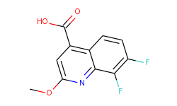 7,8-difluoro-2-methoxyquinoline-4-carboxylic acid