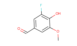 Benzaldehyde, 3-fluoro-4-hydroxy-5-methoxy-