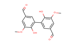 [1,1'-Biphenyl]-3,3'-dicarboxaldehyde, 6,6'-dihydroxy-5,5'-dimethoxy-
