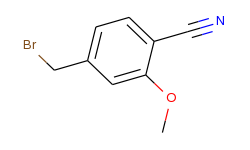 Benzonitrile, 4-(bromomethyl)-2-methoxy-