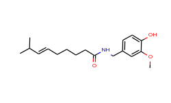 6-Nonenamide, N-[(4-hydroxy-3-methoxyphenyl)methyl]-8-methyl-, (6Z)-