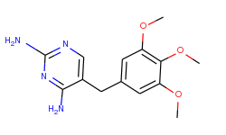2,4-Pyrimidinediamine, 5-[(3,4,5-trimethoxyphenyl)methyl]-