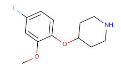 4-(4-Fluoro-2-methoxyphenoxy)piperidine
