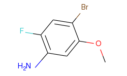 Benzenamine, 4-bromo-2-fluoro-5-methoxy-