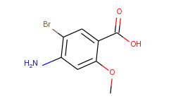 Benzoic acid, 4-amino-5-bromo-2-methoxy-