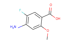 4-amino-5-fluoro-2-methoxybenzoic acid
